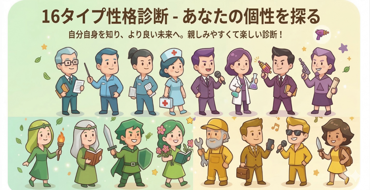 16タイプ性格診断